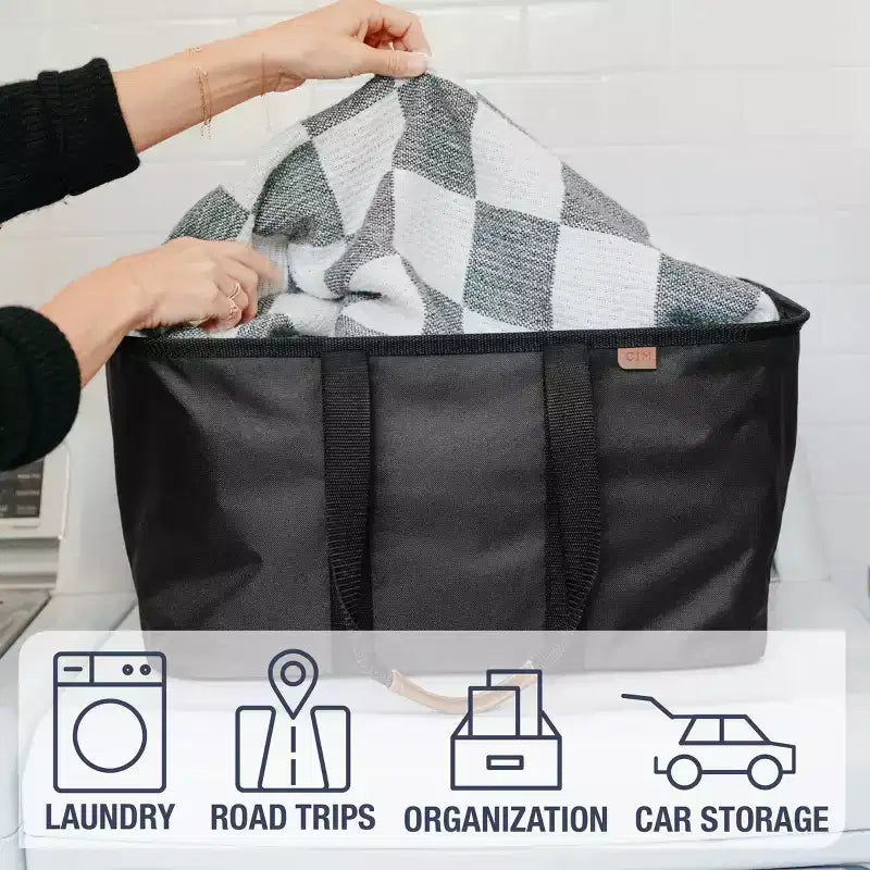 CleverMade Laundry Tote Luxe