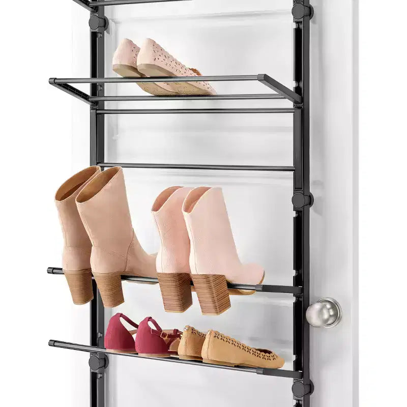 Range-chaussures à 8 niveaux Whitmor noir