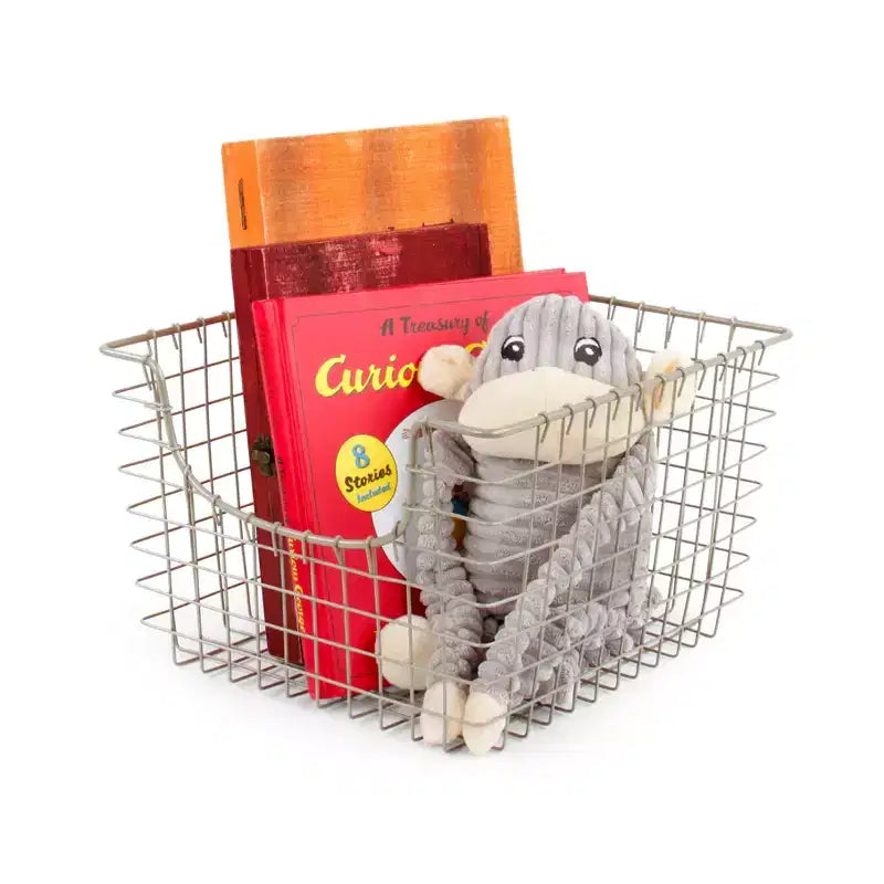 Spectrum Diversified Scoop Medium Basket Silver
