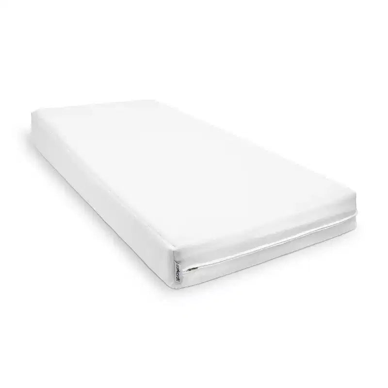 Storkcraft Matelas 6 po Grow-with Me de qualité supérieure imperméable et réversible pour lit de bébé et lit de tout-petit : ferme, rempli de fibres, 14 lb