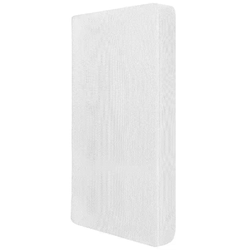Dream On Me Breathable Orthopedic Firm Fiber Standard Crib Mattress - White: Hypoallergenic, Vinyl Cover, 5 Inch Thick, No Foam