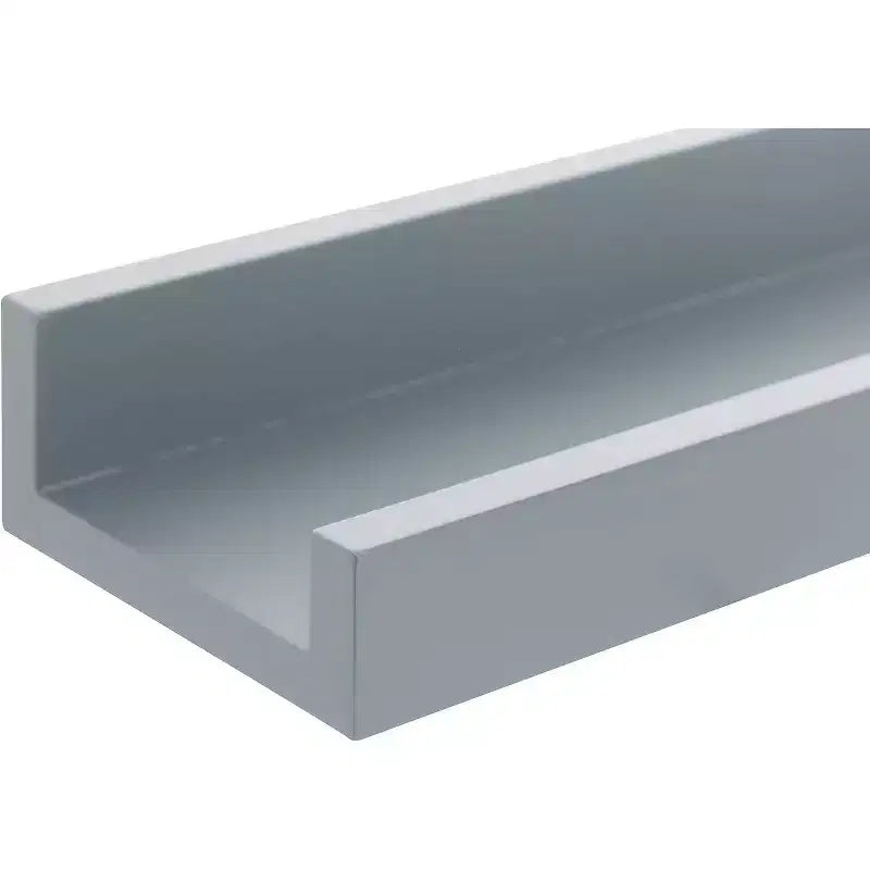 Kiera Grace 23"x4" Drea Étagère murale Gris nuage : Présentoir flottant en MDF, quincaillerie de montage incluse