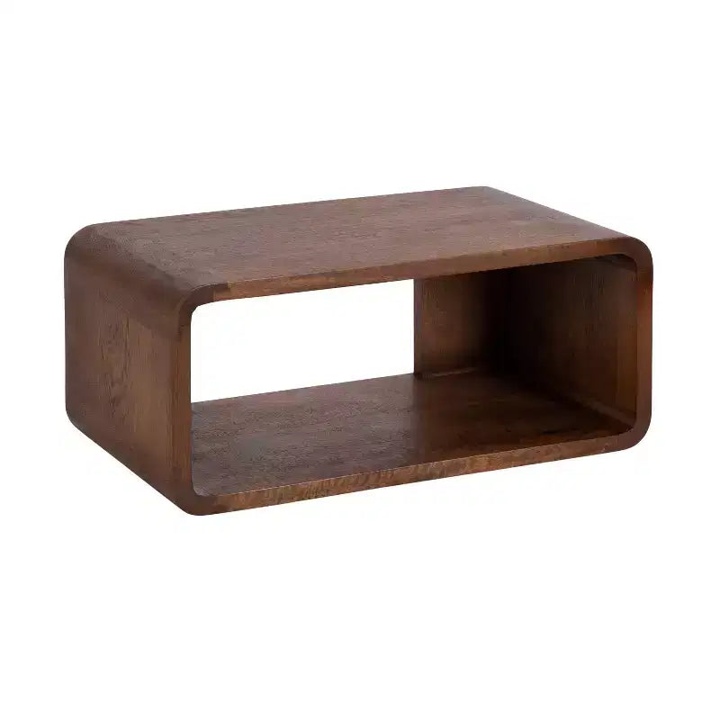 Kate & Laurel All Things Decor Étagère Flottante Deguara 45,7x25,4x20,3 cm Brun Noyer