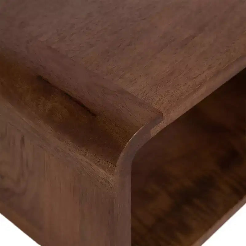 Kate & Laurel All Things Decor Étagère Flottante Deguara 45,7x25,4x20,3 cm Brun Noyer