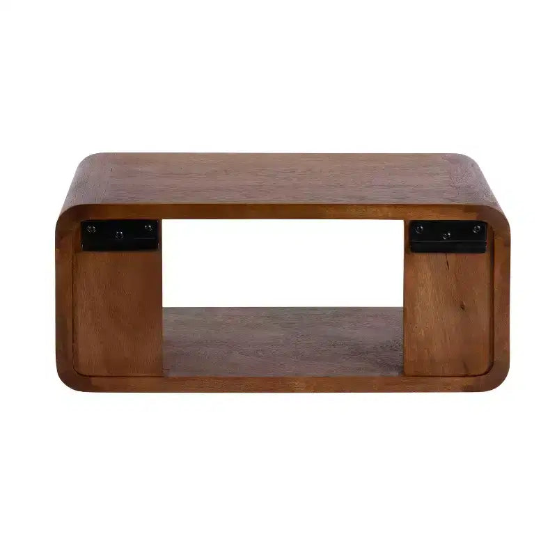 Kate & Laurel All Things Decor Étagère Flottante Deguara 45,7x25,4x20,3 cm Brun Noyer
