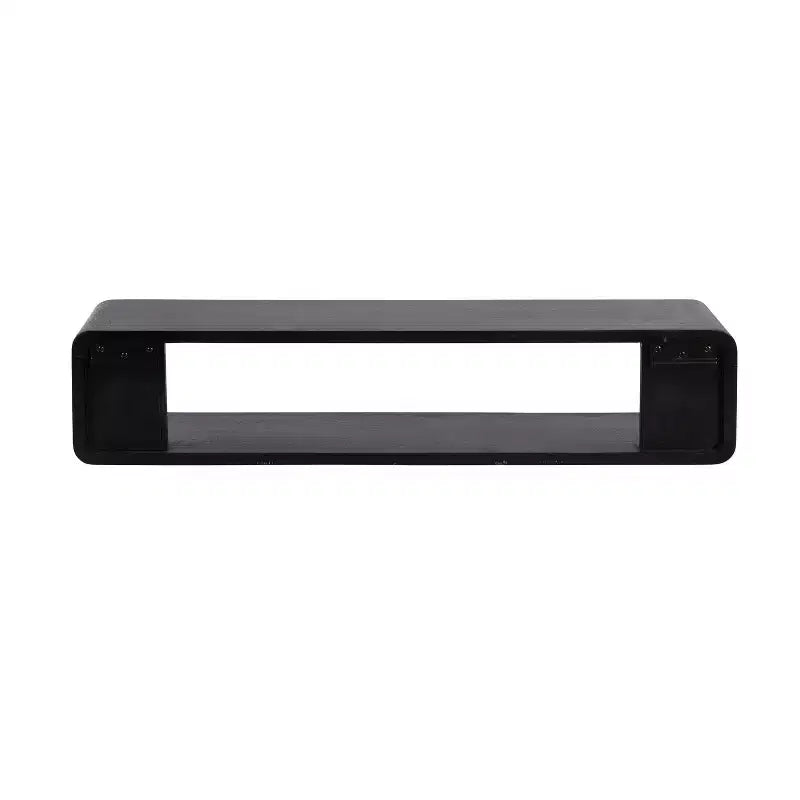 Kate & Laurel All Things Decor 30"x7"x7" Deguara Floating Shelf Black