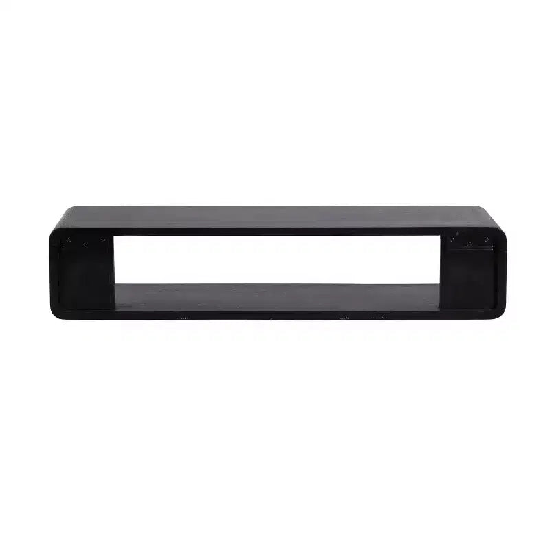 Kate & Laurel All Things Decor 30"x7"x7" Deguara Floating Shelf Black