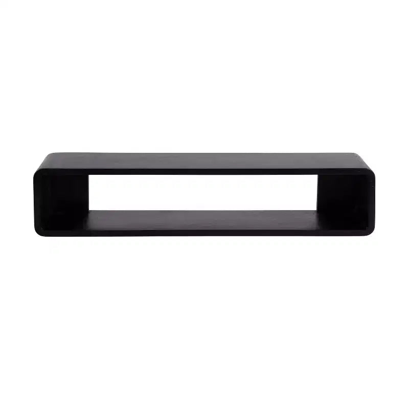 Kate & Laurel All Things Decor 30"x7"x7" Deguara Floating Shelf Black