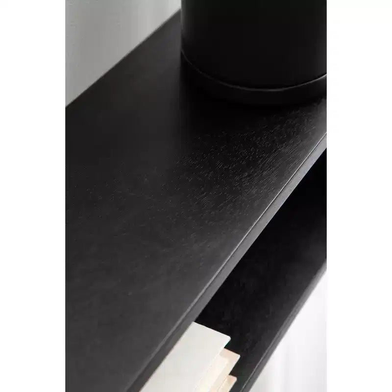 Kate & Laurel All Things Decor 30"x7"x7" Deguara Floating Shelf Black