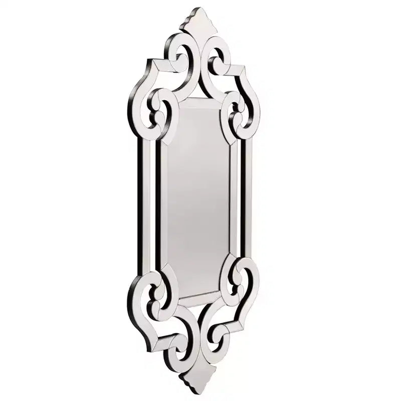 Howard Elliott 54"x14" Allan Andrews Full Length Frameless Wall Mirror Whitby Collection: Modern Style, Glass Material, Wall Mounted