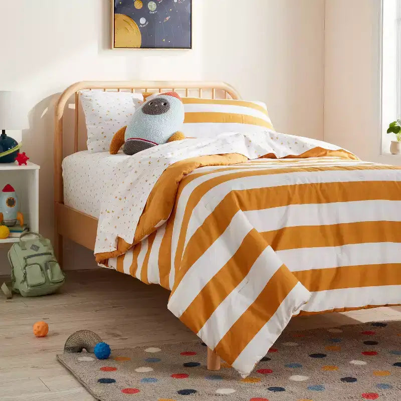 Lit double en bois naturel - Pillowfort™