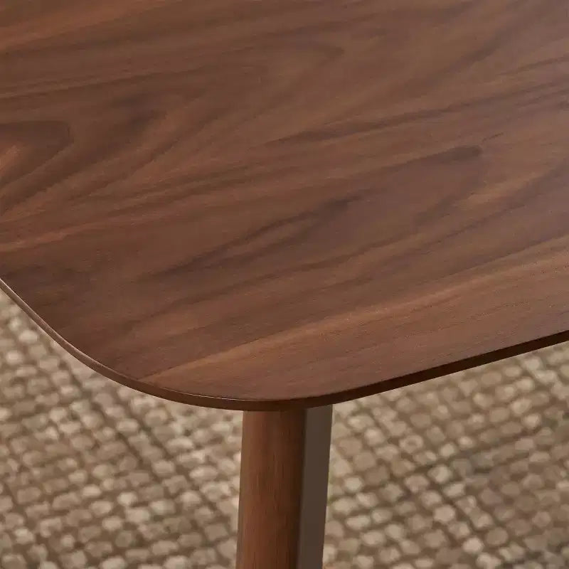 GDFStudio Anne Mid Century Modern Wood Dining Table
