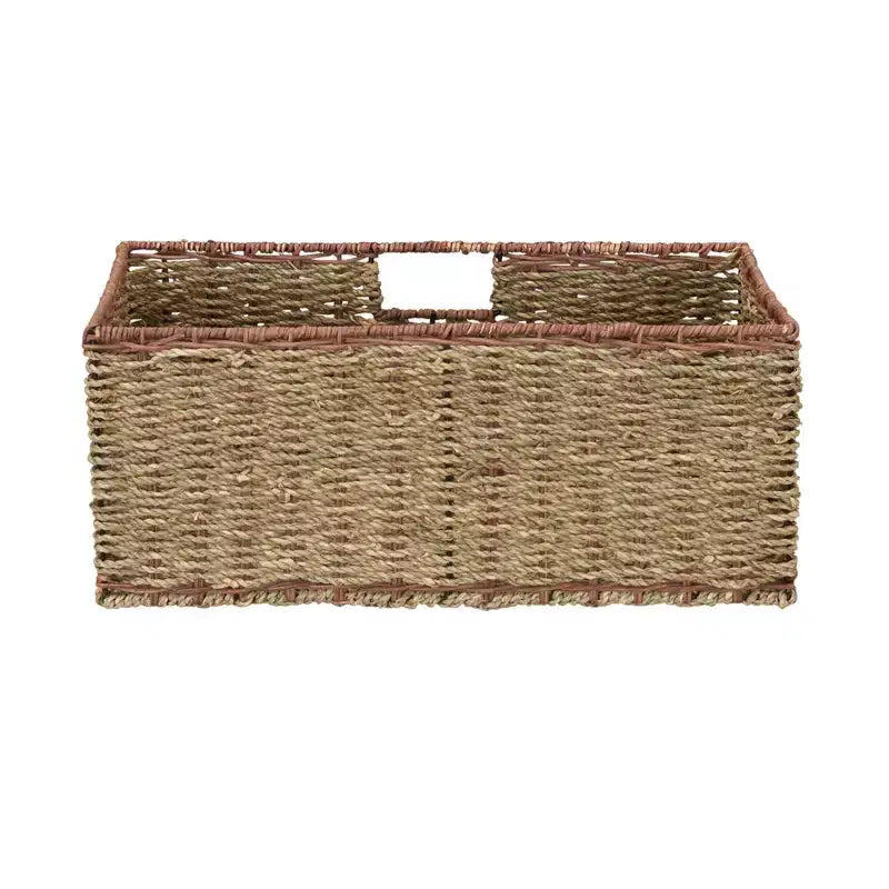 5 Drawer Seagrass Wicker Storage Unit, Natural