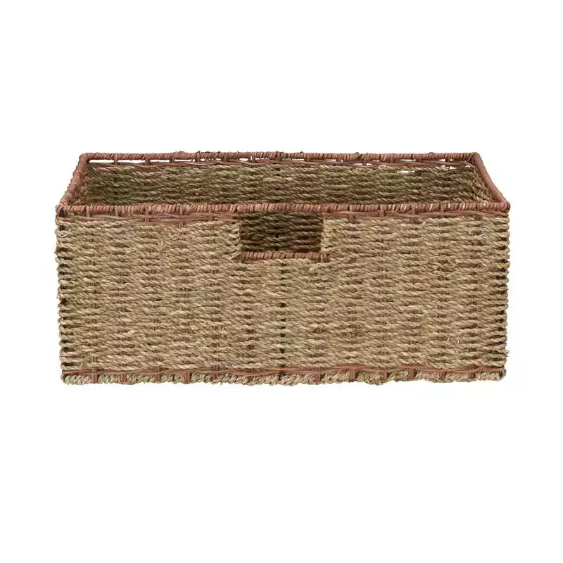 5 Drawer Seagrass Wicker Storage Unit, Natural