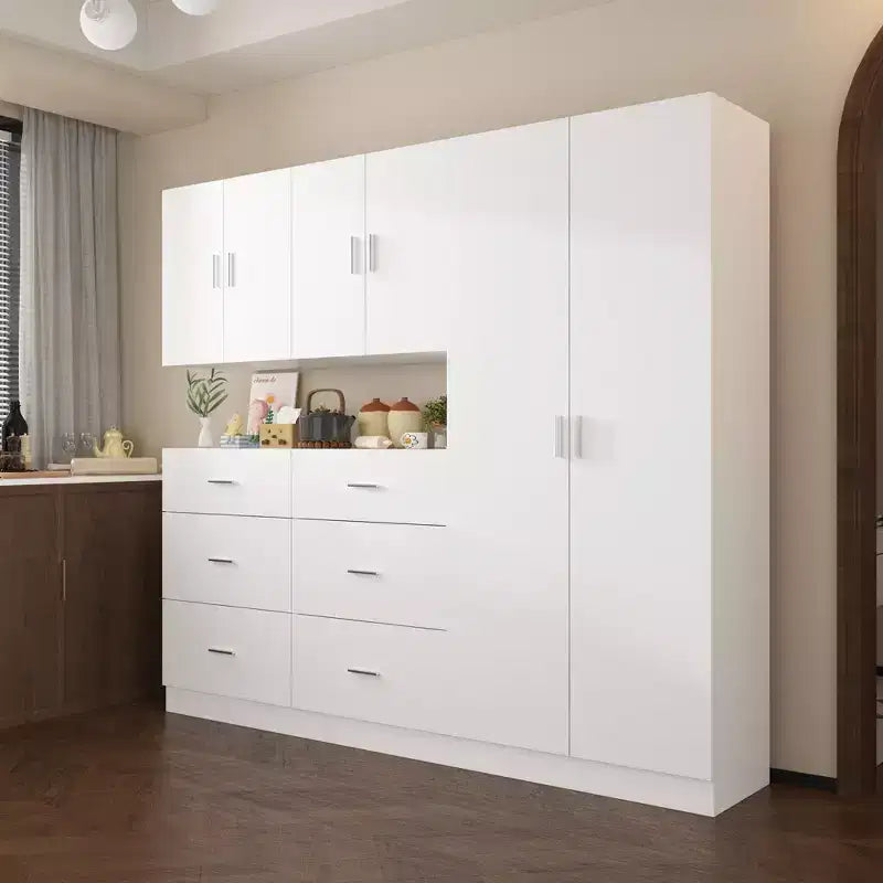 Famapy Kitchen Cabinet Ensemble: Rich Storage, Solid Structure, and Sleek Design