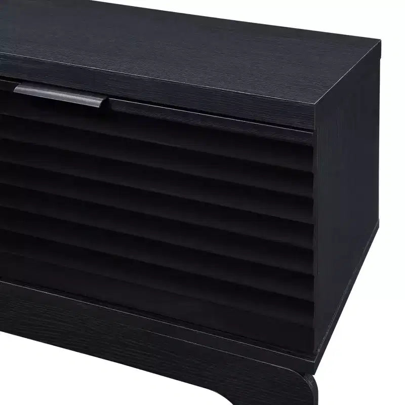 AndMakers 58.66 in. Wood TV Stand with 2 Storage Cabinets Fits TV's up to 65 in.