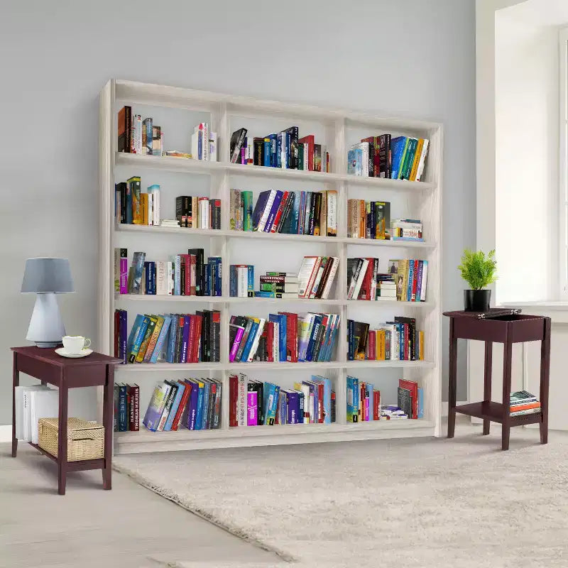 Home Imports Emporium Flip Top Chairside Table, Set of 1/2