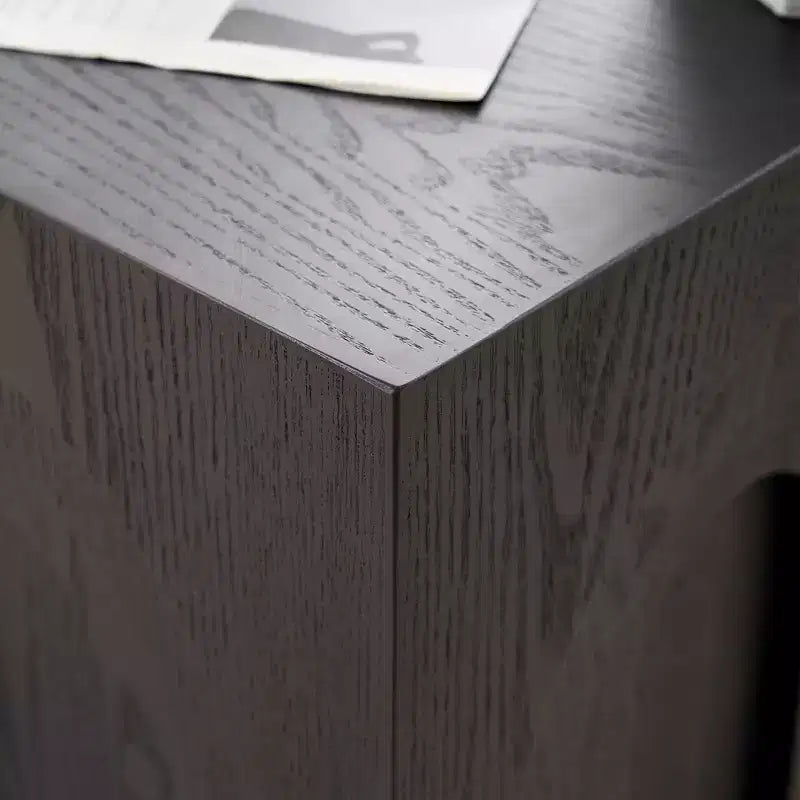 GDFStudio Coral Modern Arch-Design Wood 17.71 H Side Table