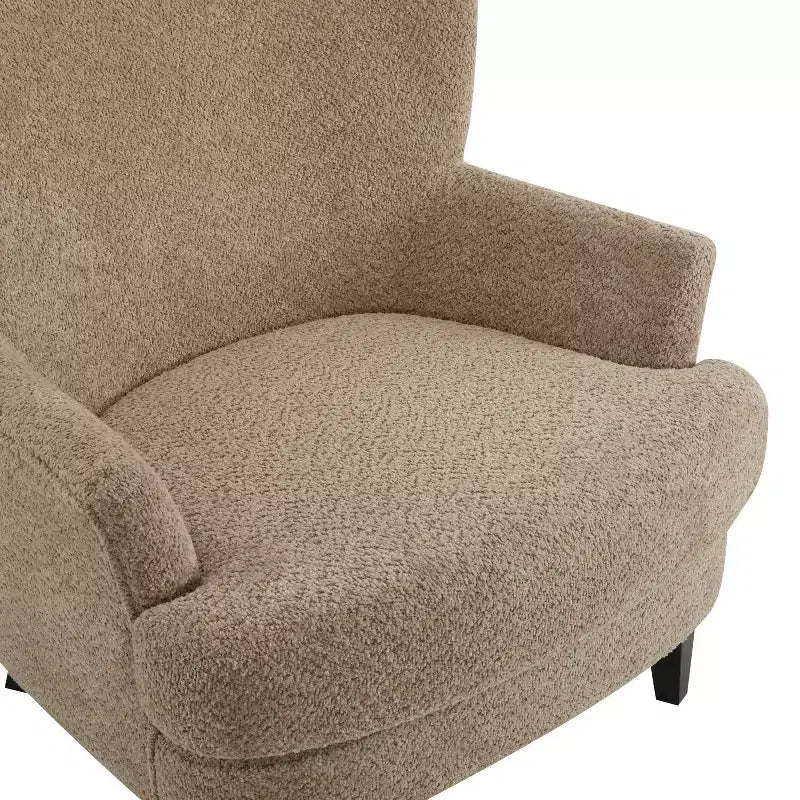 Christopher Knight Home Gerald Contemporary Boucle Upholstered Club Chair and Ottoman Set