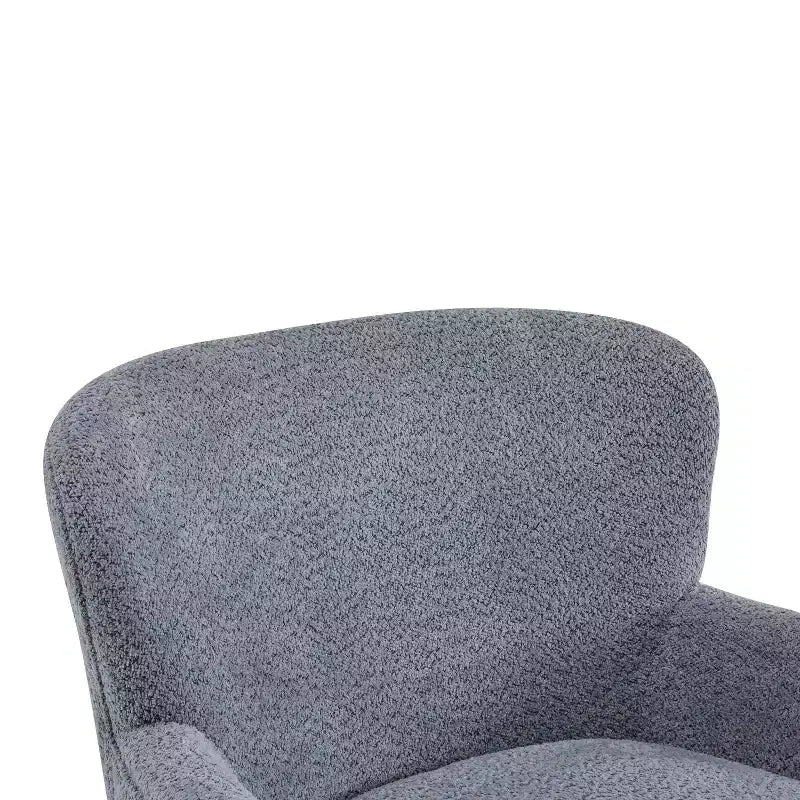 Christopher Knight Home Gerald Contemporary Boucle Upholstered Club Chair and Ottoman Set