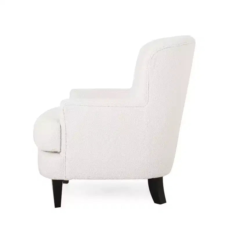 Christopher Knight Home Gerald Contemporary Boucle Upholstered Club Chair and Ottoman Set