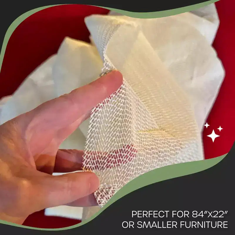 Nevlers Non-Slip Couch Gripper Pad 84 x 22 - White 2 Pack