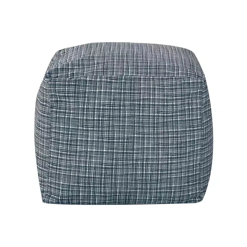 Pouf en velours ChaletPosh de 24 pouces