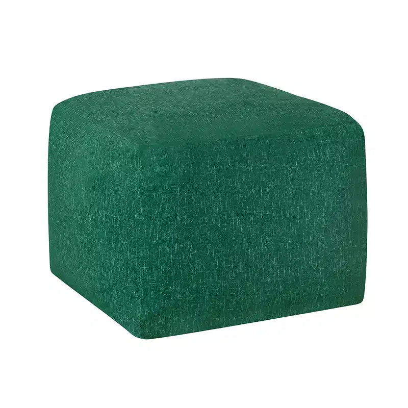 Pouf en velours ChaletPosh de 24 pouces