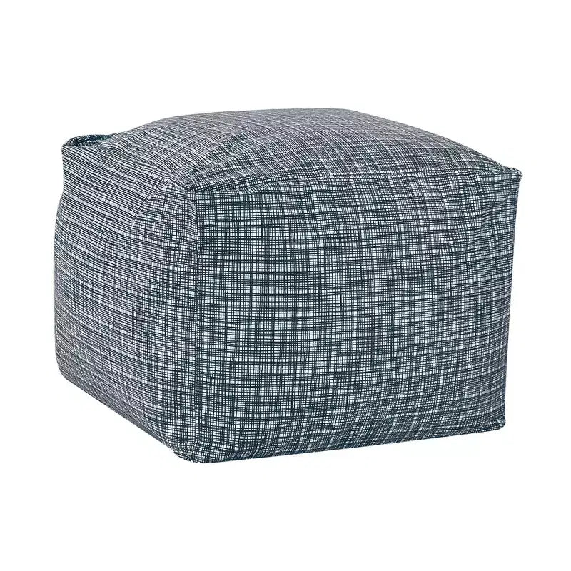 Pouf en velours ChaletPosh de 24 pouces