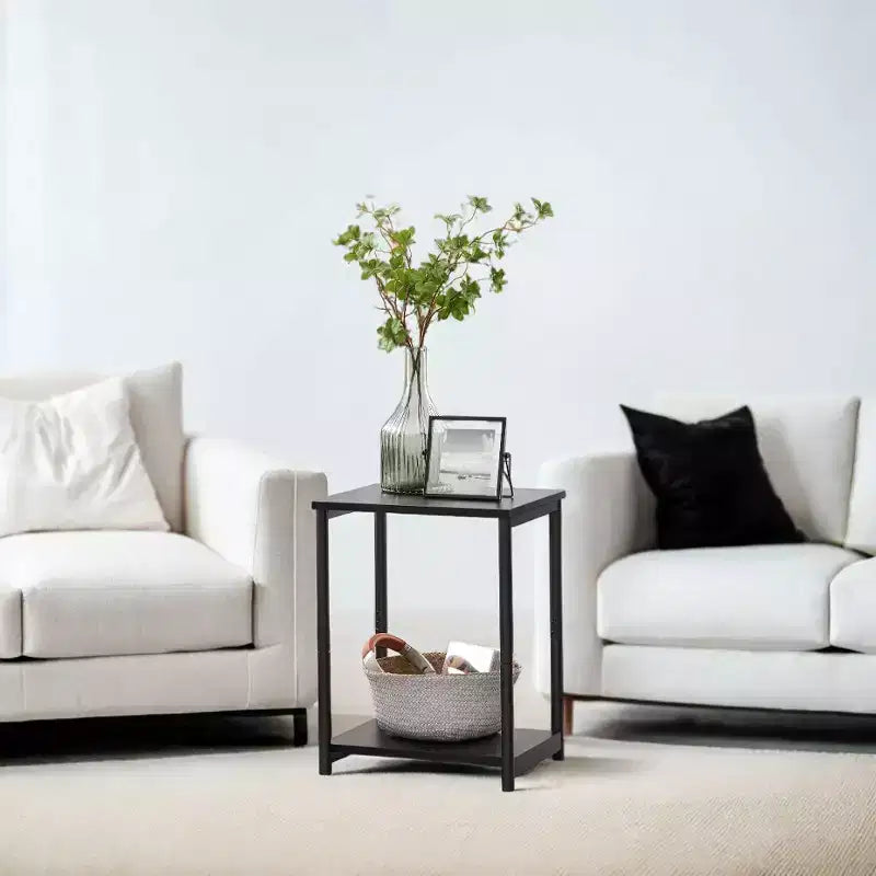 Tables d'appoint Accent Muebles Para La Sala Table d'appoint moderne pour salon Tables de chevet Tables de nuit Tables d'appoint de chambre à coucher Ensemble de 2