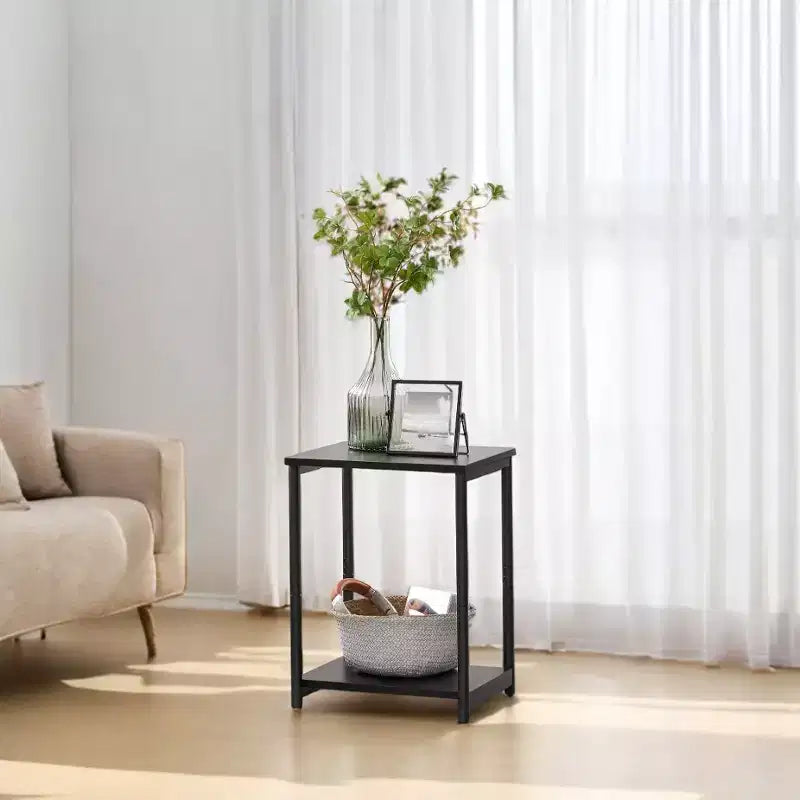 Tables d'appoint Accent Muebles Para La Sala Table d'appoint moderne pour salon Tables de chevet Tables de nuit Tables d'appoint de chambre à coucher Ensemble de 2