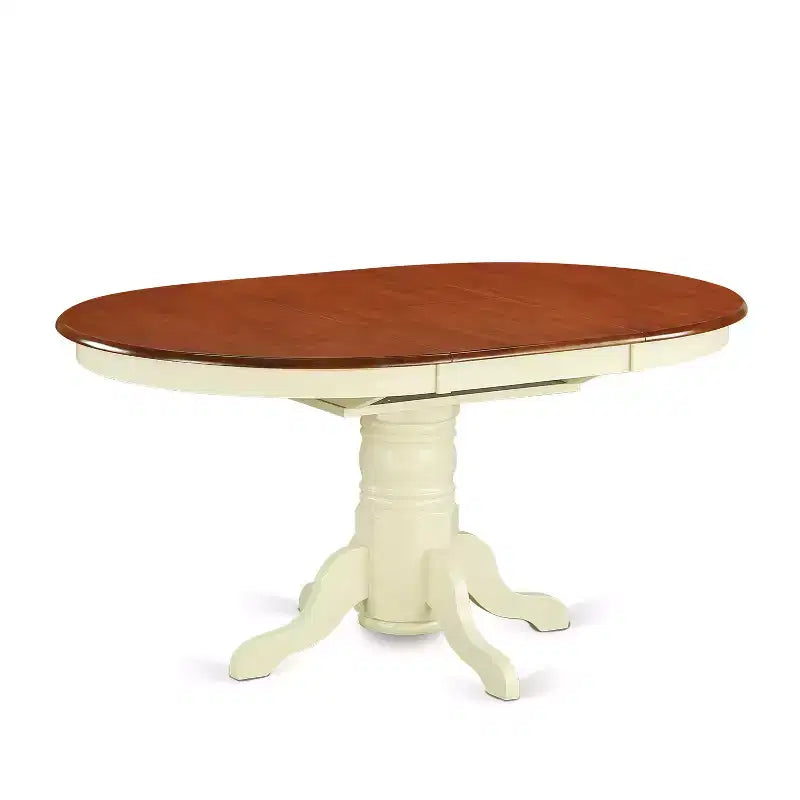 HomeStock Dining Table Set 4 Butterfly Leaf Chairs