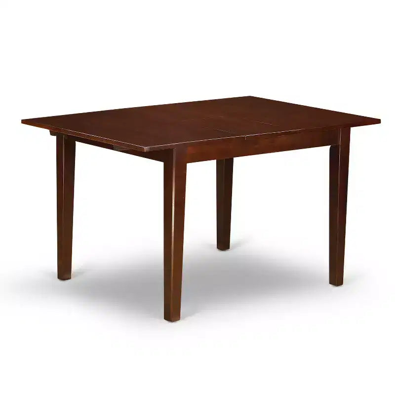 Ensemble de salle à manger HomeStock : table rectangulaire avec rallonge et chaises