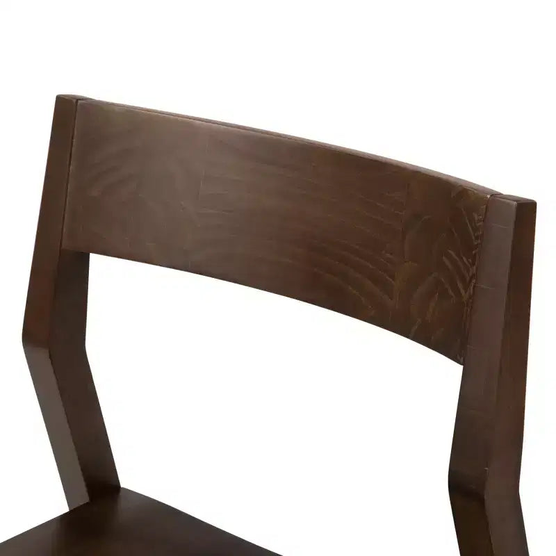 Plank+Beam Chaises de salle à manger modernes, lot de 4, chaises en bois massif pour cuisine, bureau, salon