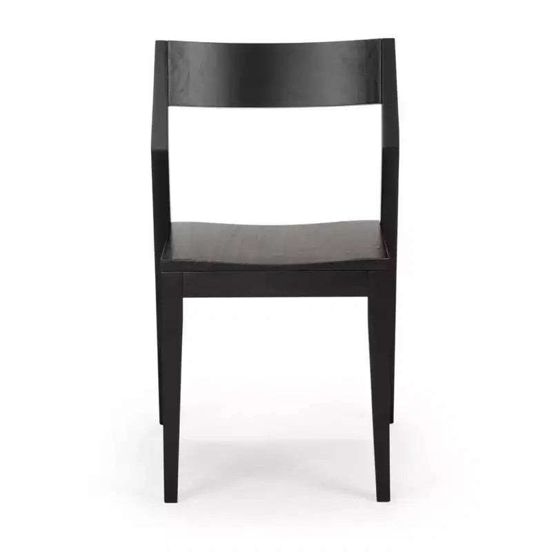 Plank+Beam Chaises de salle à manger modernes, lot de 4, chaises en bois massif pour cuisine, bureau, salon