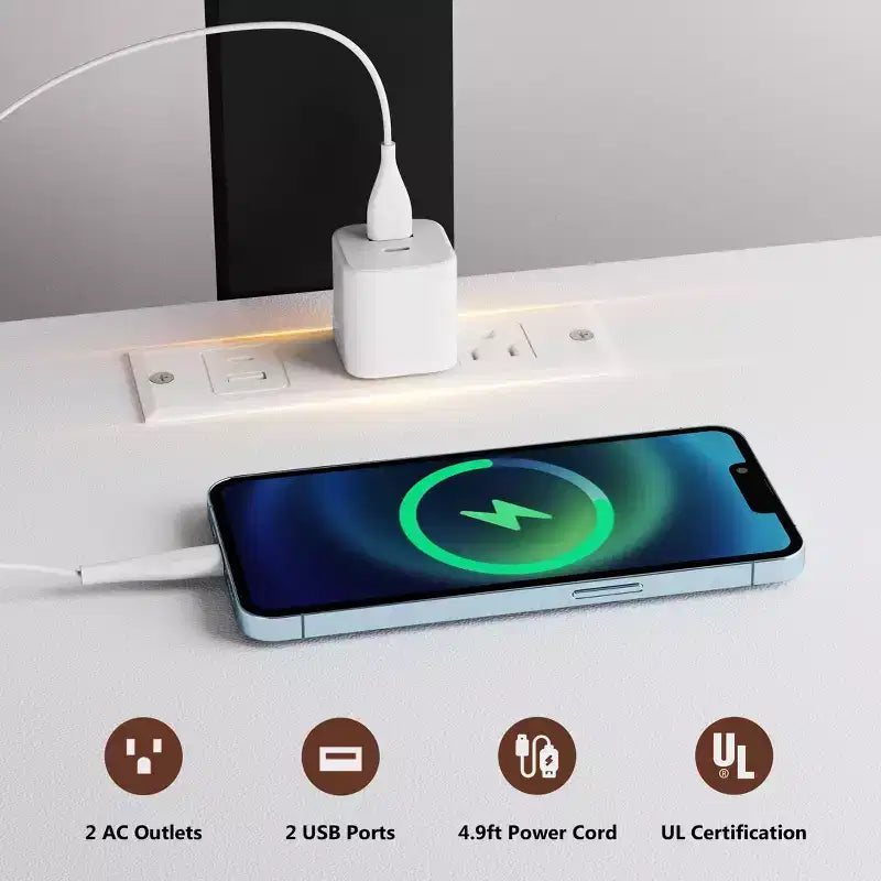 Meuble TV Skyzoo avec support pivotant pour TV 50/55/65 pouces avec lumière LED et prise de courant pour salon, réglable en hauteur, blanc