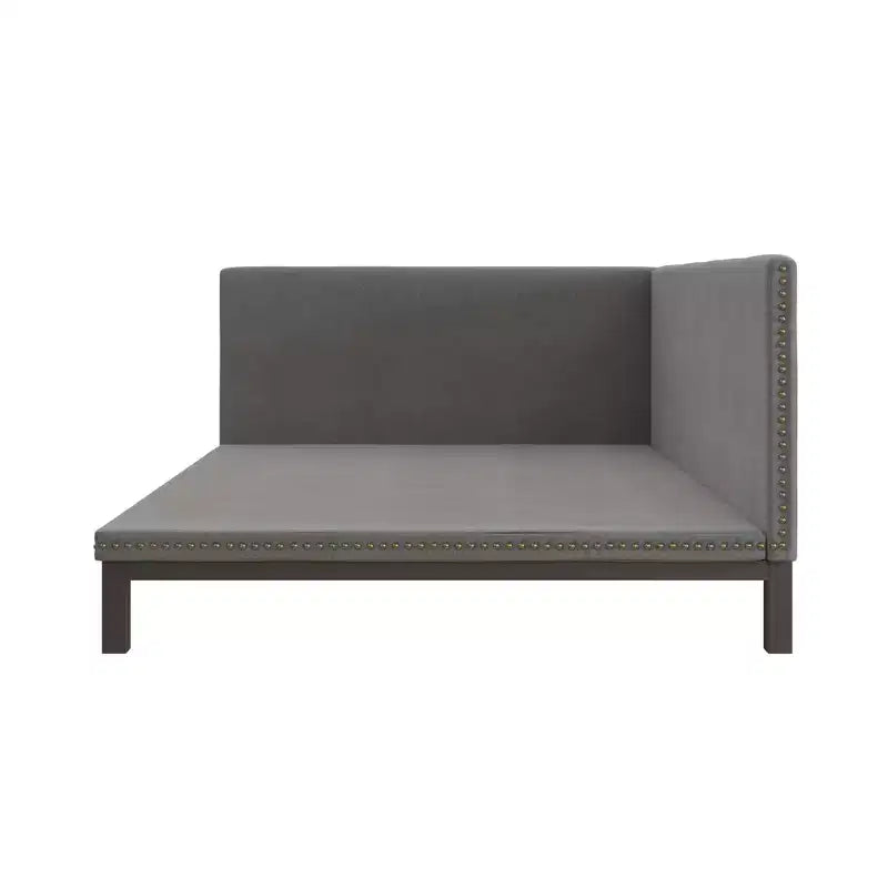 DHP Lit de repos moderne rembourré Mid-century