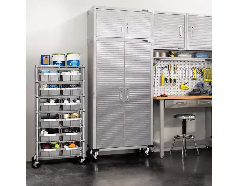 Seville Classics 7-Tier NSF 12-Bin Rack Storage System