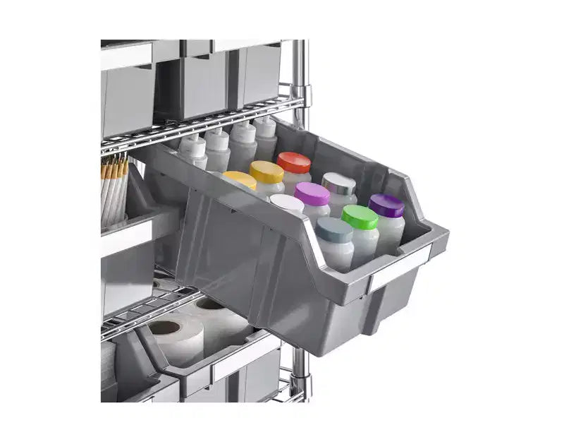 Seville Classics 7-Tier NSF 12-Bin Rack Storage System