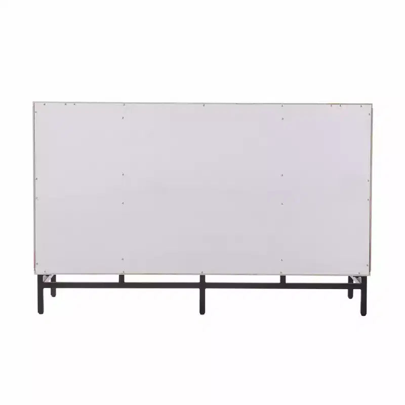 Meuble de rangement buffet Deco HomeRoots champagne