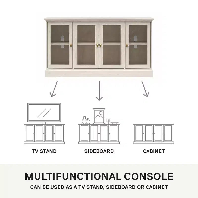 Console Ameriwood Home Everywhere pour téléviseurs de 65 po