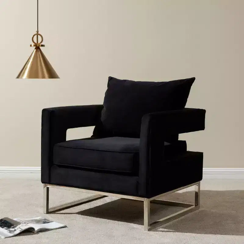 Olivya Club Chair - KNT7019 - Safavieh Couture