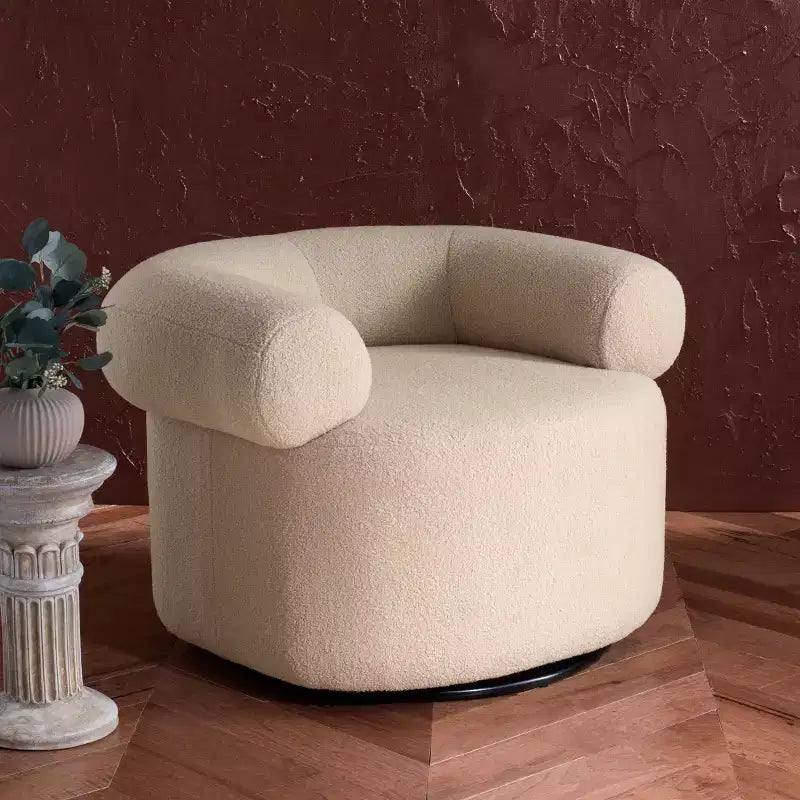 Sadie Swivel Accent Chair - SFV5045 - Safavieh Couture