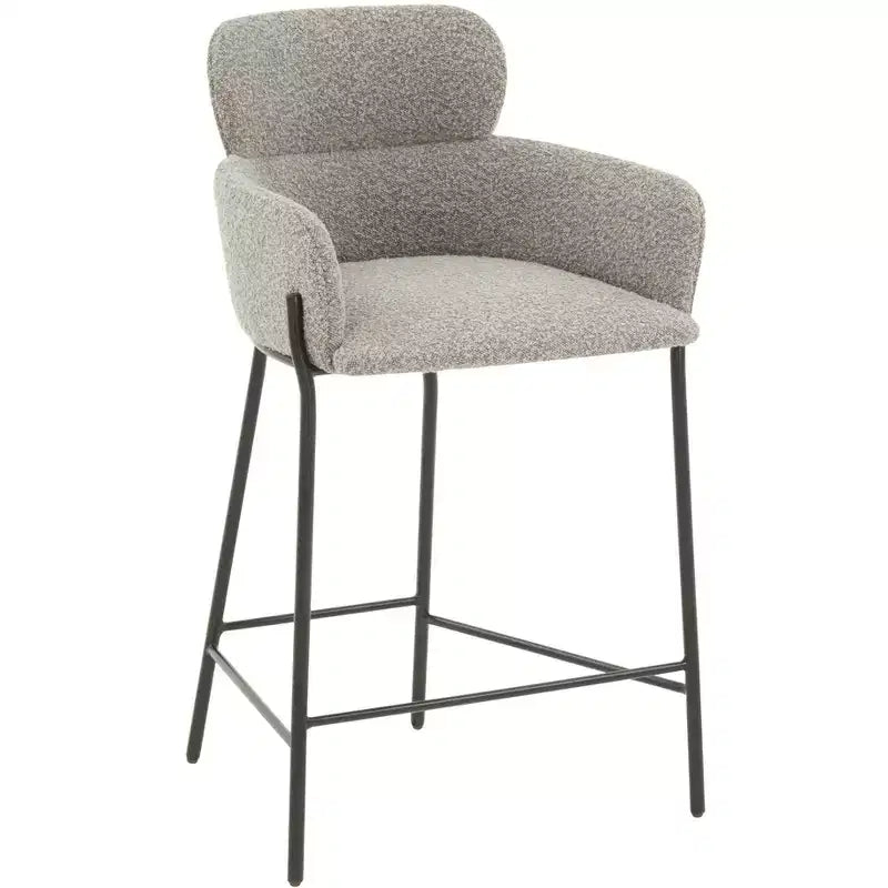 Tabouret de bar en velours Charlize - SFV4756 - Safavieh Couture
