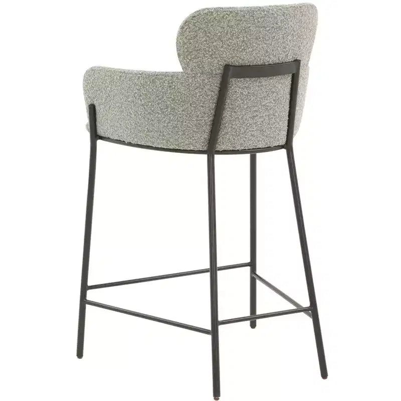 Tabouret de bar en velours Charlize - SFV4756 - Safavieh Couture