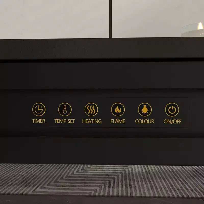 Meuble TV moderne et minimaliste Famapy, meuble multimédia avec tiroirs et étagères ouvertes