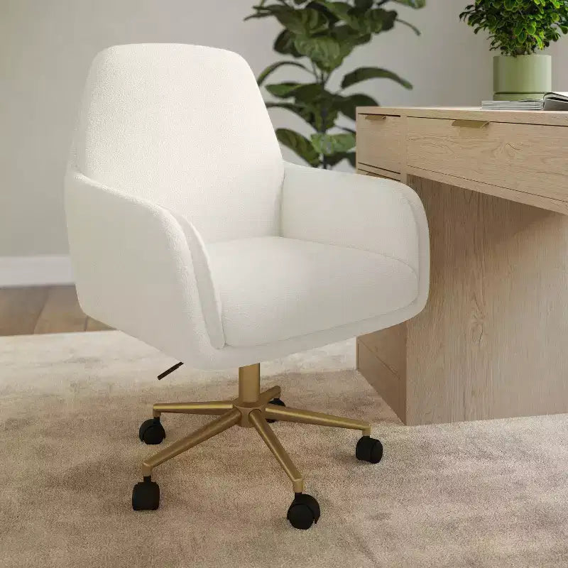 Martha Stewart Clara Upholstered Office Chair