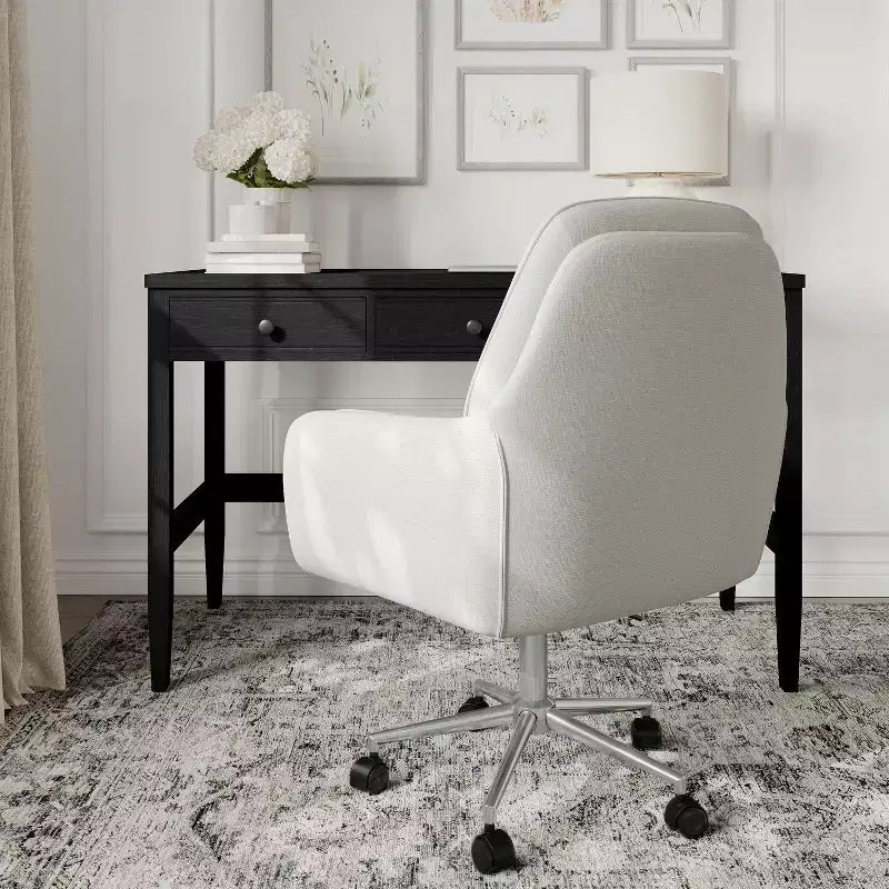 Martha Stewart Clara Upholstered Office Chair
