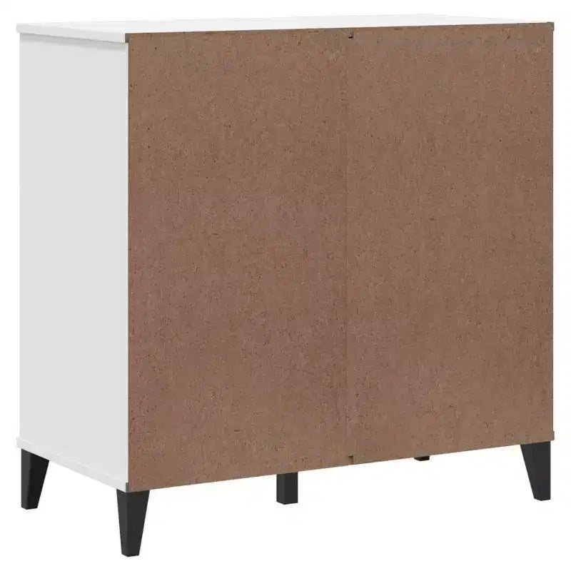 vidaXL Sideboard Storage Side Cabinet Living Room Furniture Solid Wood Pine, with 2 Drawers