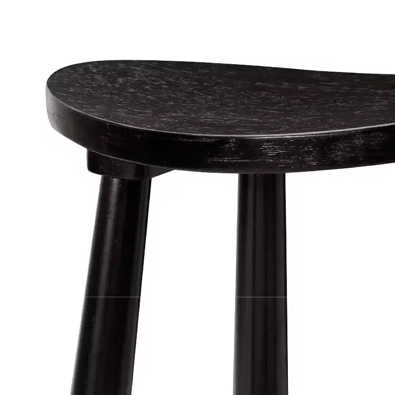 Maven Lane Luna Backless Wooden Kitchen Counter Stool 26